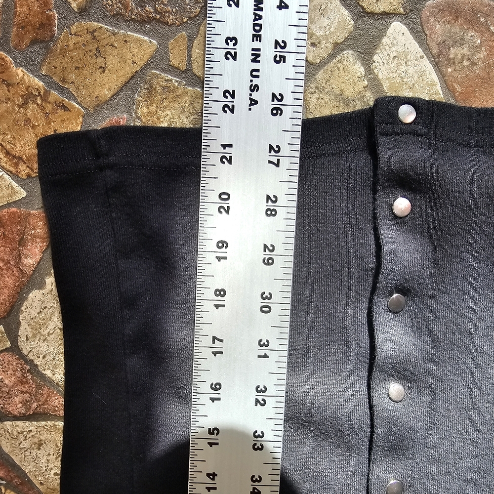 Vintage Harley-Davidson Black Snap-Front Rose Graphic Ribbed Tank Top Size M - Picture 11 of 12